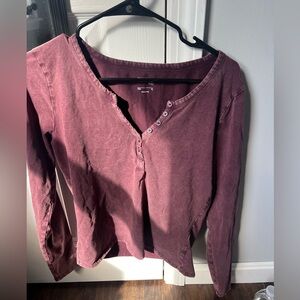 Maroon Tee